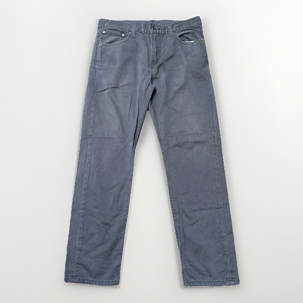 Levis Jeans Mens 32x30 Blue 508 Tapered Straight Leg Denim Pants Casual